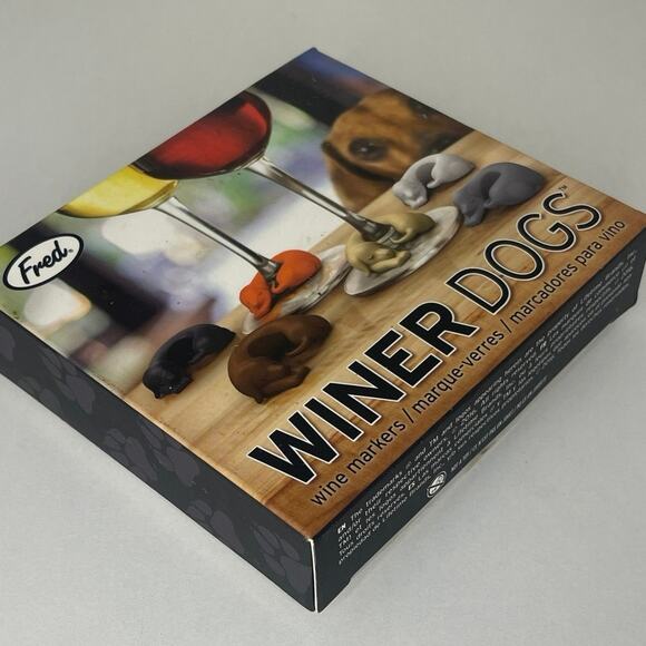 NEW Winer Dogs - Wine Markers Shaped as Weiner Dogs - Picture 4 of 6